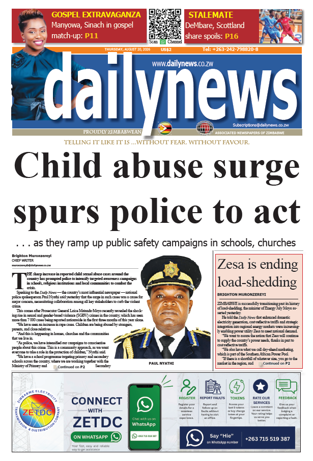 Thursday  20 August 2026